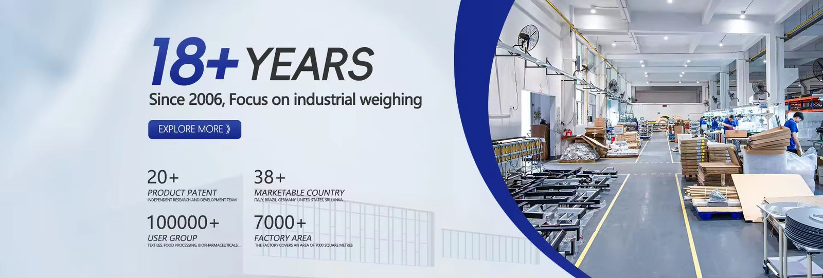 industriële het wegen schaal