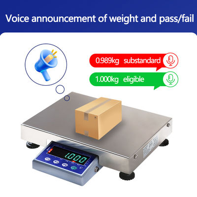 6kg Stemmelding Elektronisch tafeltje Industriële weegschaal Platform SOHE AT-B