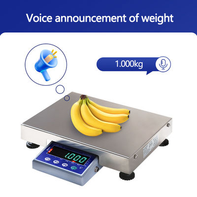 6kg Stemmelding Elektronisch tafeltje Industriële weegschaal Platform SOHE AT-B
