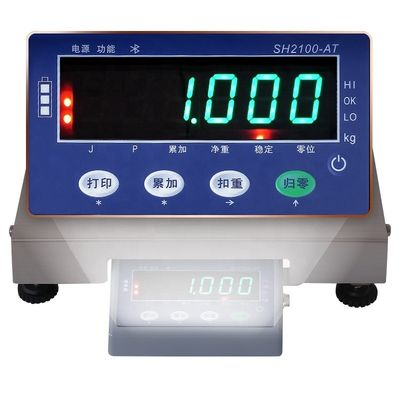 Industriële weegschaal 3 kg Drie-kleurige alarmbel met Bluetooth-communicatiemethode