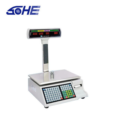 Gepersonaliseerde kassa schaal met barcode label printer stroomtoevoer DC10.5V/1000mA