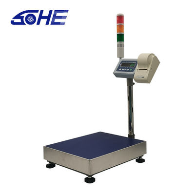 LED-LCD-display Alarm Print Scale met 40*50CM Printing TCS-A7JP-200