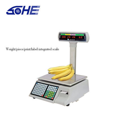 Gepersonaliseerde kassa schaal met barcode label printer stroomtoevoer DC10.5V/1000mA