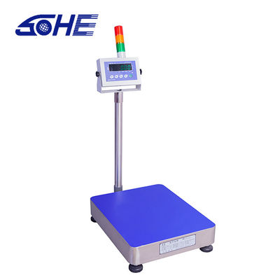 Op maat gemaakte OEM-ondersteuning Precision LED LCD Digital Platform Scale met alarmfunctie