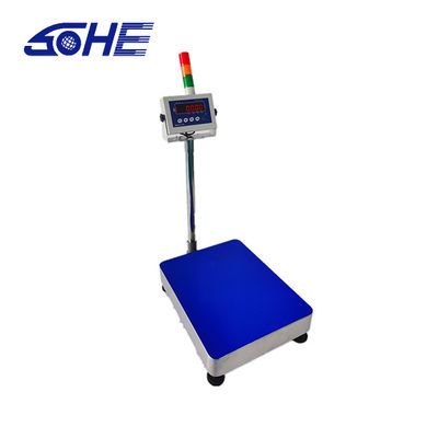Op maat gemaakte OEM-ondersteuning Precision LED LCD Digital Platform Scale met alarmfunctie