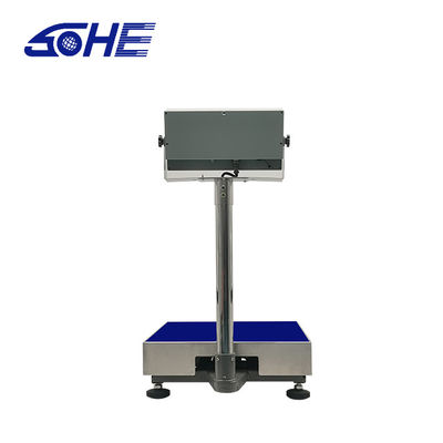 Barcode-etiketdruktafel met LED-display en ABS-structuren van roestvrij staal
