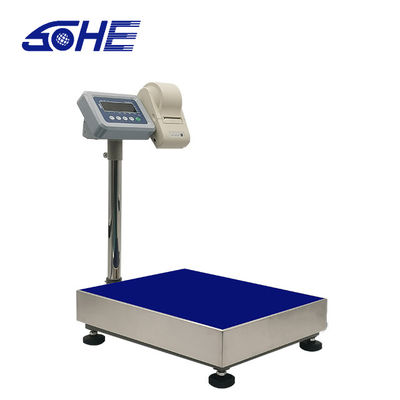 Op maat gemaakte OBM-ondersteuning High Precision Barcode Label Printing Scale Platform Bench Scale