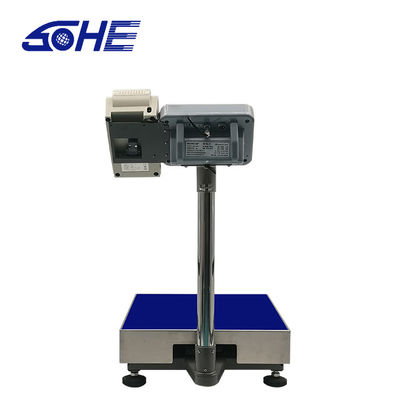 Op maat gemaakte OBM-ondersteuning High Precision Barcode Label Printing Scale Platform Bench Scale