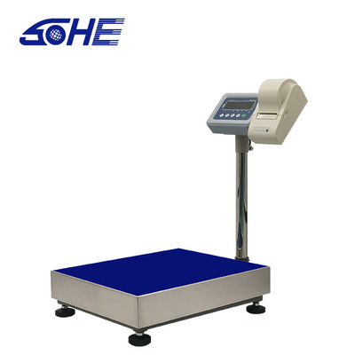 Op maat gemaakte OBM-ondersteuning High Precision Barcode Label Printing Scale Platform Bench Scale