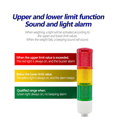 SOHE ATJP Printing Scales 30KG Bluetooth Print Tickets 3-Kleur Alarm Light voor Producer
