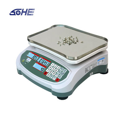 Industriële weegtafel met LCD-scherm en maximaal bereik van 75 kg SOHE 2024