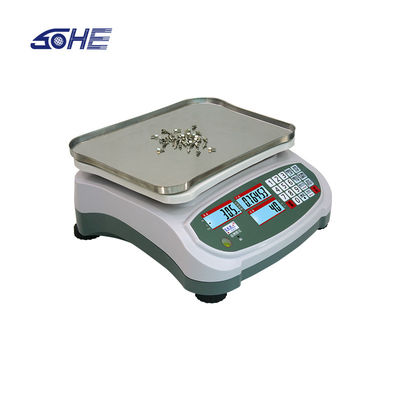 Industriële weegtafel met LCD-scherm en maximaal bereik van 75 kg SOHE 2024