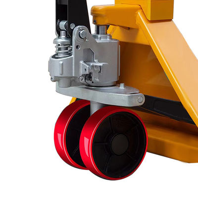 Geel Lipoly Breedte vork Verwarming SOHE SCS Druk Weegtruck voor hoge label weegschaal