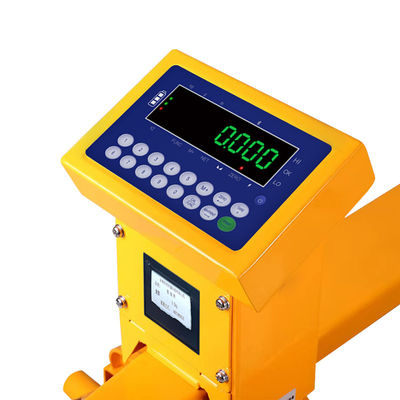 SOHE SCS Printing Meter Zware gele vorklift schaal met LED-display