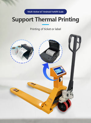 SOHE Smart Android Vorklift Weegschaal Print Label en Small Ticket Weighing Upload System