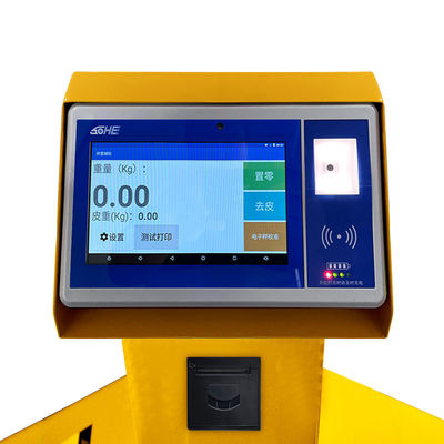 Weegsysteem met een capaciteit van 3000 kg SOHE Smart Android Vorklift Weegschaal met LED-display