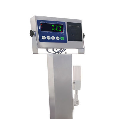 Hoogprecisie-voedselcontrolewager 15-500kg 580*800mm met roestvrijstalen transportband
