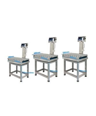 Voedingsmiddelenindustrie Checkweigher 15-200kg Capaciteit met schaal en transportband van roestvrij staal