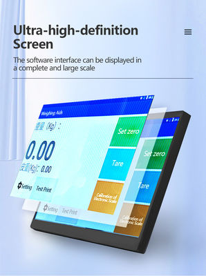 SOHE Y7 7-inch Android Smart Screen QR Code Box Gewichtsindicator LED Display met ABS