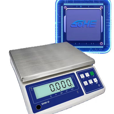 6 kg bereik Precision Waterdicht Weegtafel Scale met aanpasbaar LCD-scherm
