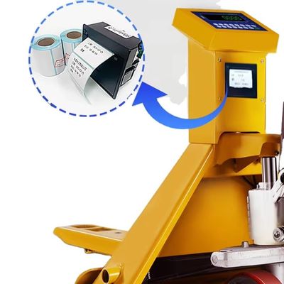 SOHE 1-3t elektrische pallettruck met ODM LED-display voor schaal- en etikettenprinten