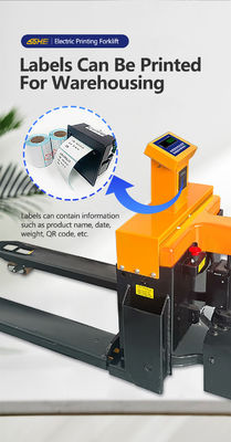 Elektrische pallettruck met weegschaal en LED-display Doodgewicht 210KG SOHE smal 1-3t