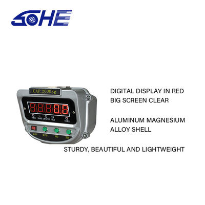 Ondersteuning van een digitale hangschaal 1t met afstandsbediening en LED-LCD-scherm