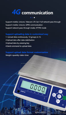 SHWDL-4G 3-30KG industriële weegschaal met LCD-scherm