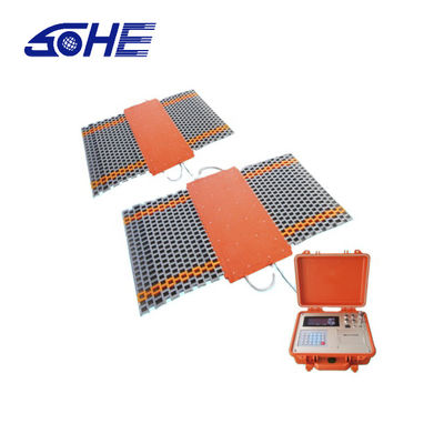 Gelijkstroom 10.5V 25Ton Draadloos Digitaal Dynamisch Draagbare Weegtruck Scale OEM