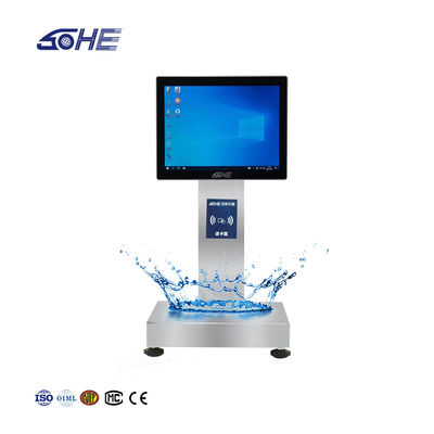 Waterdicht aanraakscherm SOHE Swipe Card Counting Smart Scale met 3KG nauwkeurigheid fout