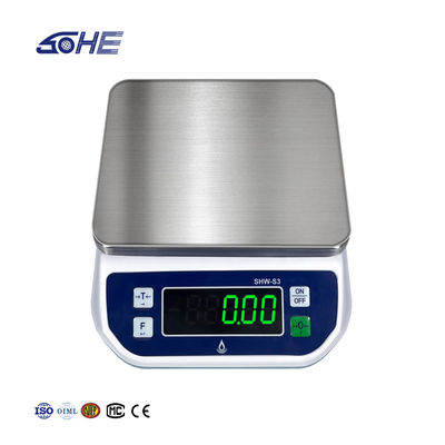 6 kg capaciteit LED-display waterdichte schaal voor voedselverwerking bakken en hoge precisie