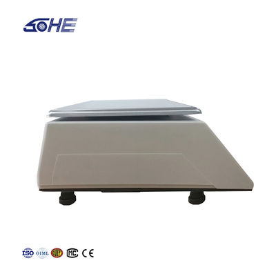 SHV-TMA Barcode Printing Table Scale 30kg met en ABS Plastic/staalplaat