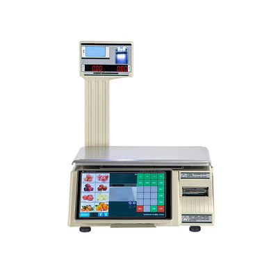 LCD-scherm Intelligente streepjescode tabel schaal SHW-TMF6 voor 30 kg capaciteit