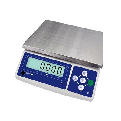 SHWDL-15KG Ethernet Function Table Scale met LCD-scherm en AC/DC stroomtoevoer