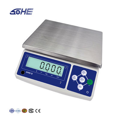 SHWDL-485 Modbus Multifunctionele Elektronische Tafelwaagbalans met 3-30 kg gewichtsbereik