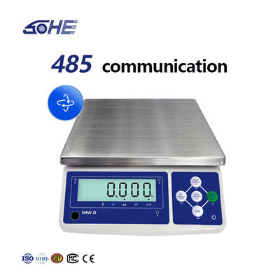 SHWDL-485 Modbus Multifunctionele Elektronische Tafelwaagbalans met 3-30 kg gewichtsbereik