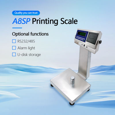 0-30KG Bluetooth waterdicht schaal Printing Scale Platform A8SP