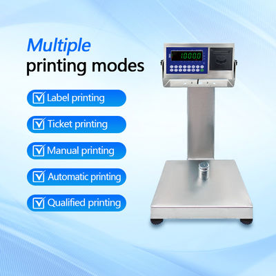 0-30KG Bluetooth waterdicht schaal Printing Scale Platform A8SP