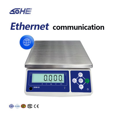 Multifunktioneel 6 kg elektronisch tafelschaal met geavanceerde SHWDL Ethernet communicatie