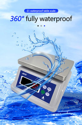 Waterdicht ABS-materiaal Tafelwaage met dubbel scherm en nauwkeurige weegresultaten