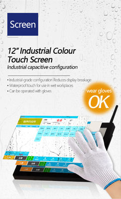 SOHE 2024 15 Inch Desktop Screen 15-100kg Varkens- en rundvlees Verwerking Label Scale voor WINDOWS