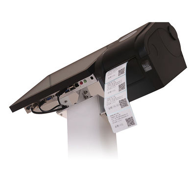 LCD-schermtype 15-100 kg Maximaal bereik Android-etiketprintingschaal voor varkens- en rundvleesverwerking