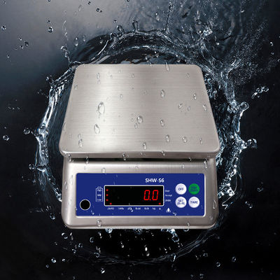 AC220V/50HZ stroomtoevoer SOHE S6 3KG roestvrij staal IP68 waterdicht schaal voor krachtige