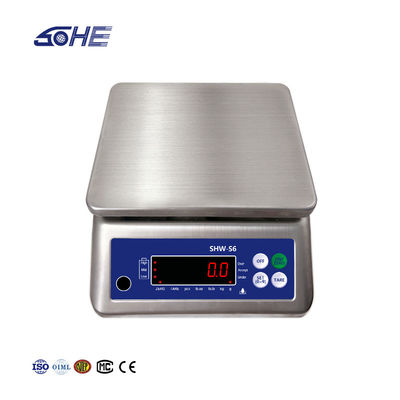 Hoogprecisie-LED-display SOHE S6 waterdicht tafelschaal voor industriële toepassingen