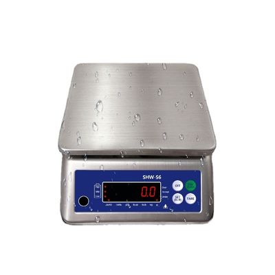 Ondersteund door ODM Dubbel scherm 30 kg Waterdicht Tafel Elektronische weegschaal met LED-scherm