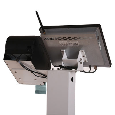 15 inch LCD-scherm 15-500kg Seafood Processing Dock Android Print Label Scale -10-40C