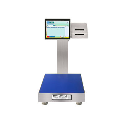 Volledig waterdicht slimme weegschaal 30 kg met plug-in ontwerp en labelprinting