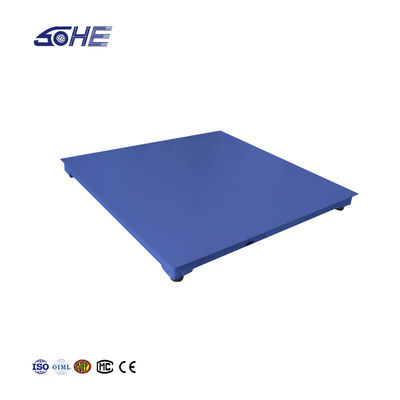 SOHE 1000KG Carbon Steel Floor Scale met Bracket Print LED Display Capaciteit 0-1000KG