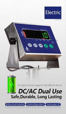 LED-scherm 300 kg SOHE A1S Waterdicht Schaal voor voedselfabrieken 500*600mm Wasbaar