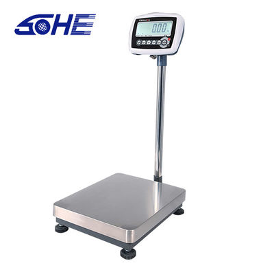 LED-LCD-scherm 60 kg Draagbare platformen schaal voor gemakkelijke beweging en aangepaste ondersteuning